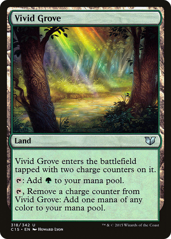 Vivid Grove (C15-318)  - Commander 2015