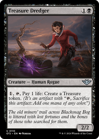 Treasure Dredger (OTJ-110)  - Outlaws of Thunder Junction