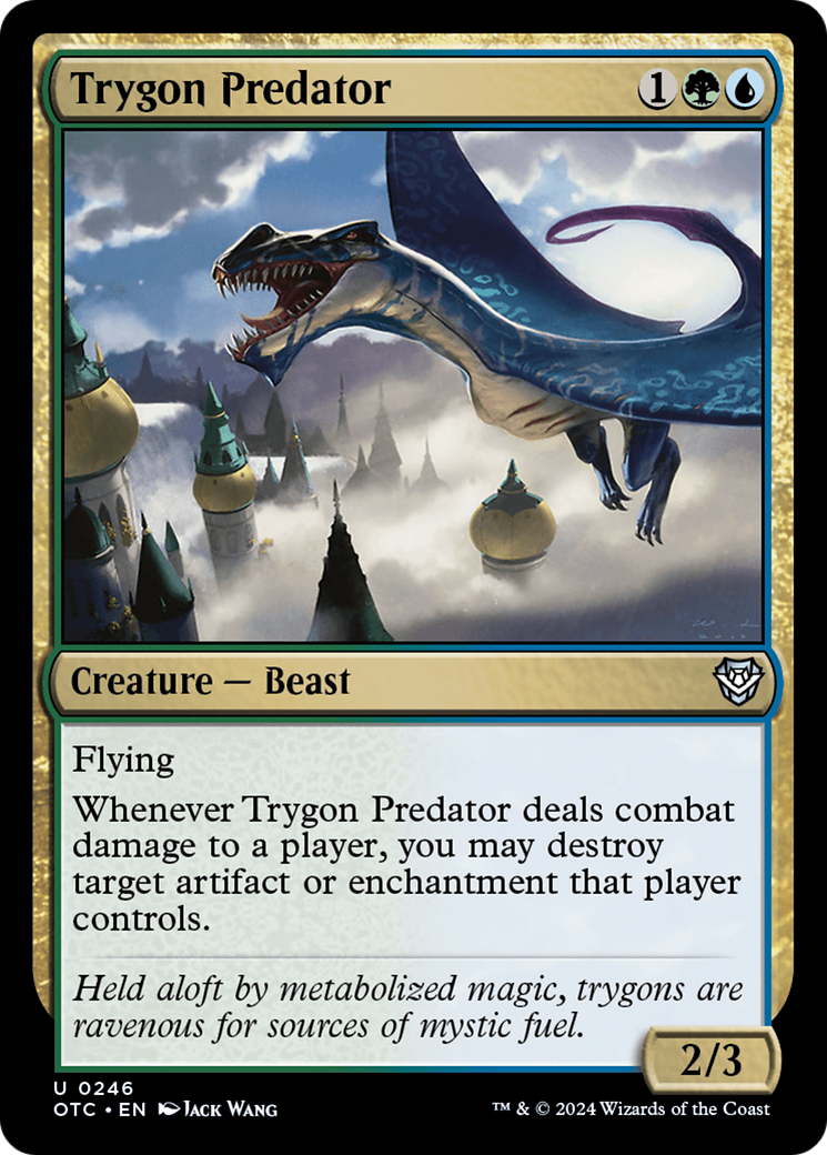 Trygon Predator (OTC-246)  - Outlaws of Thunder Junction Commander