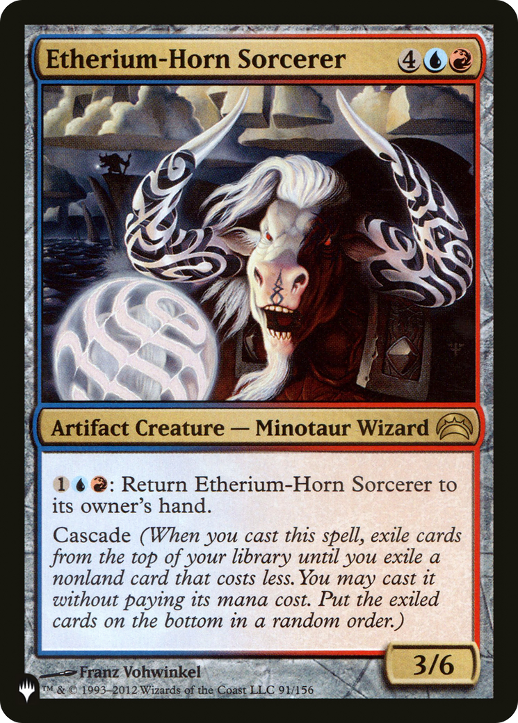 Etherium-Horn Sorcerer (LIST-PC2-91)  - The List