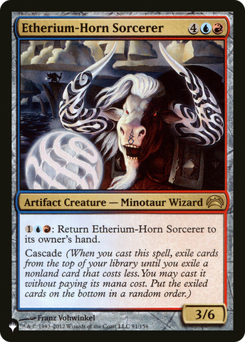 Etherium-Horn Sorcerer (LIST-PC2-91)  - The List