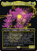 Zimone, All-Questioning (Showcase) (DSK-366)  Foil - Duskmourn: House of Horror (Borderless)