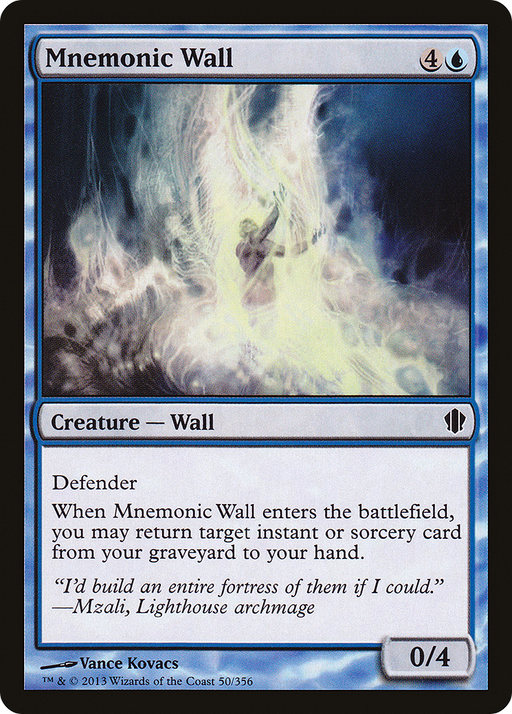 Mnemonic Wall (C13-050)  - Commander 2013