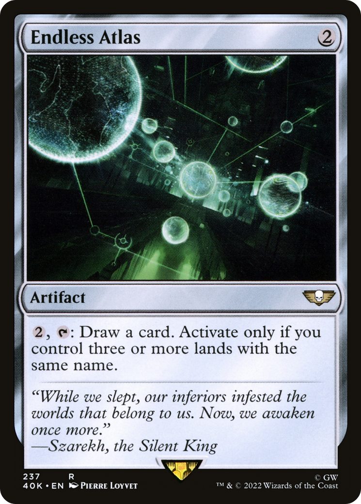 Endless Atlas (40K-237)  - Warhammer 40,000 Commander