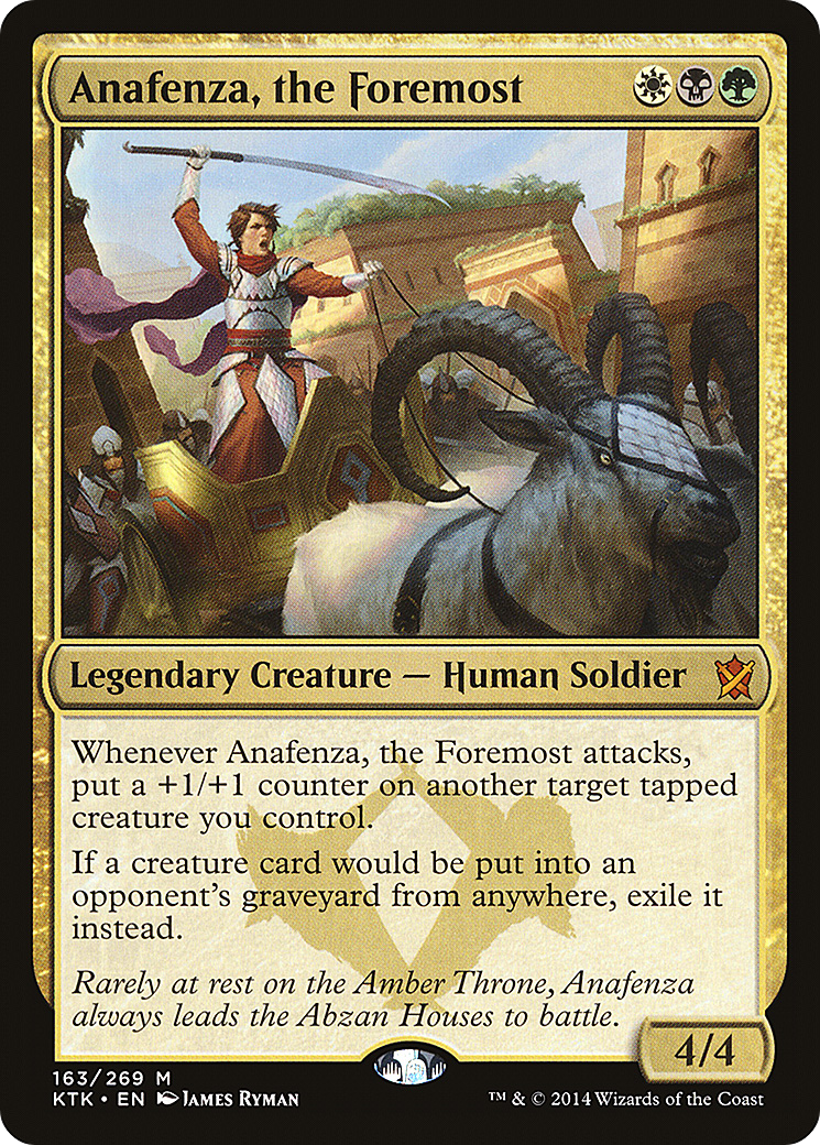 Anafenza, the Foremost (KTK-163)  - Khans of Tarkir