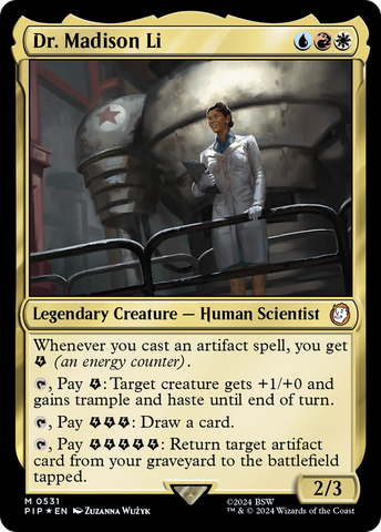 Dr. Madison Li (Surge Foil) (PIP-531)  Foil - Fallout