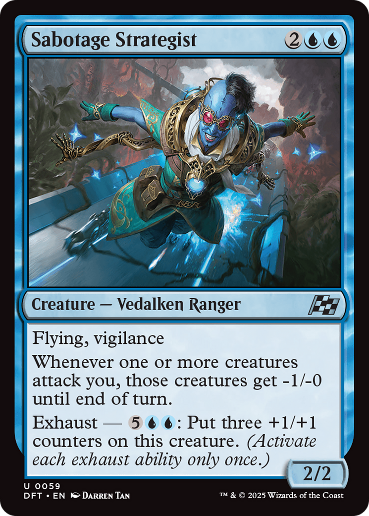 Sabotage Strategist (DFT-059)  - Aetherdrift