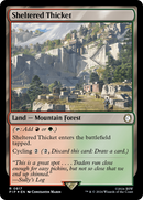 Sheltered Thicket (Surge Foil) (PIP-817)  Foil - Fallout