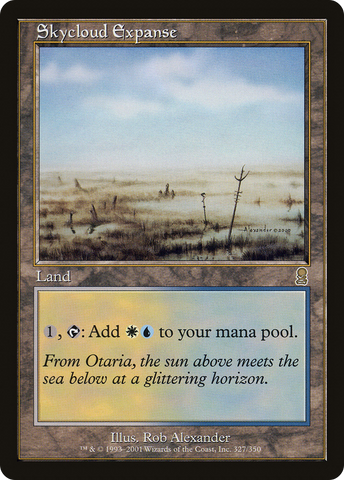 Skycloud Expanse (ODY-327)  Foil - Odyssey