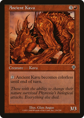 Ancient Kavu (INV-136)  - Invasion