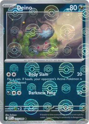 Deino (065/086) (Poke Ball Pattern) [Scarlet & Violet: White Flare]