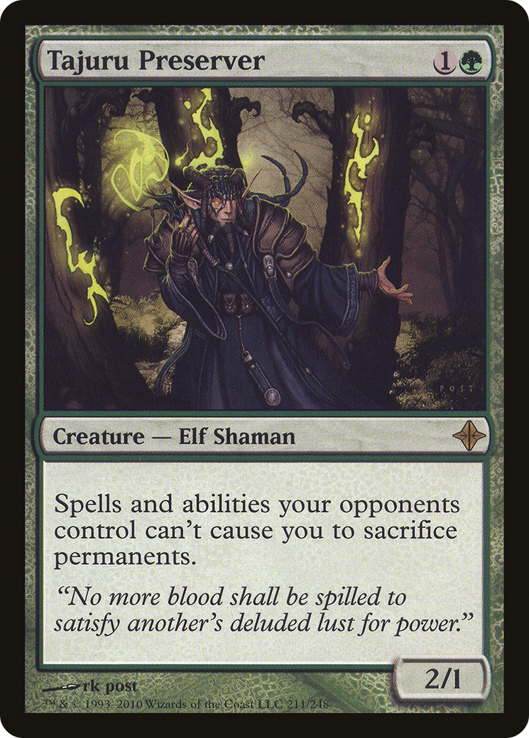 Tajuru Preserver (ROE-211)  - Rise of the Eldrazi