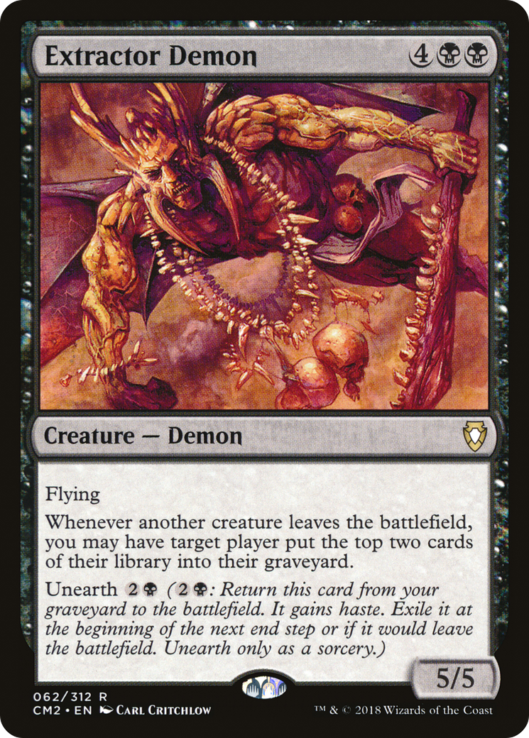 Extractor Demon (CM2-062) - Commander Anthology Volume II