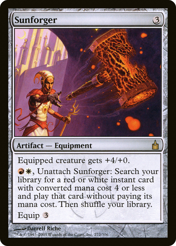 Sunforger (RAV-272) - Ravnica: City of Guilds Foil