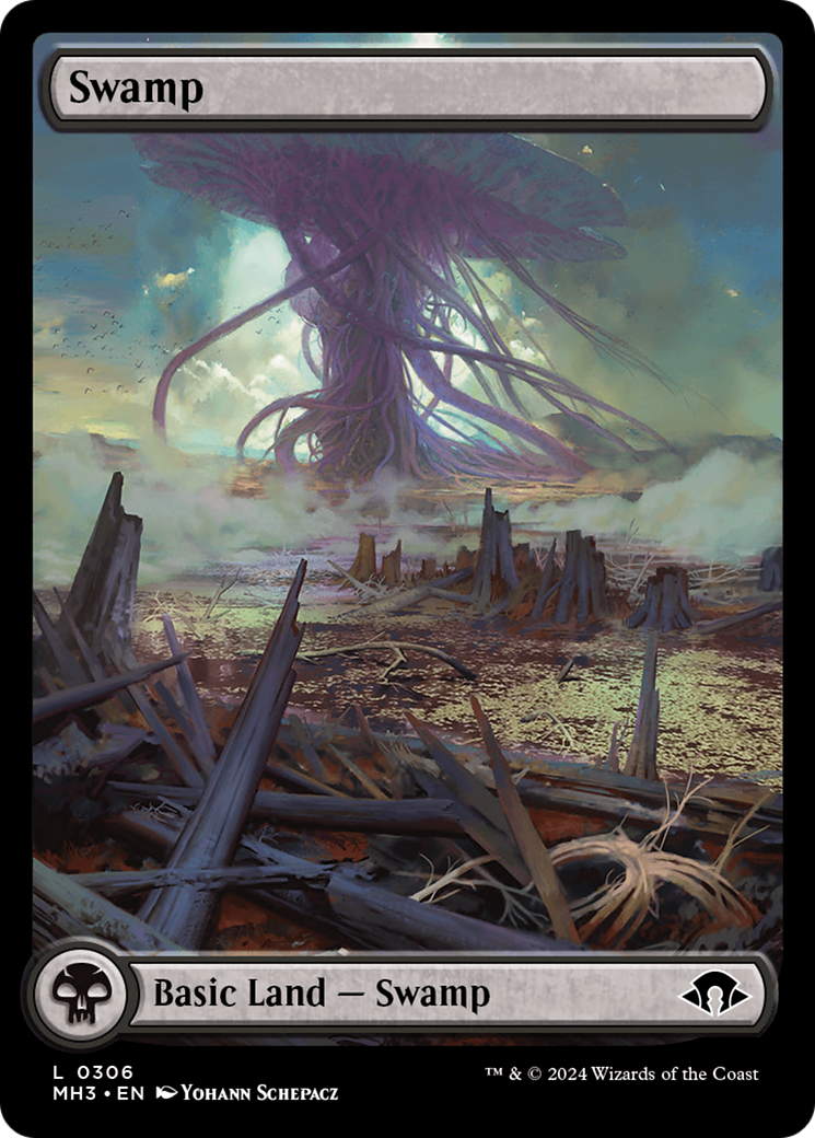 Swamp (0306) (MH3-306)  Foil - Modern Horizons 3