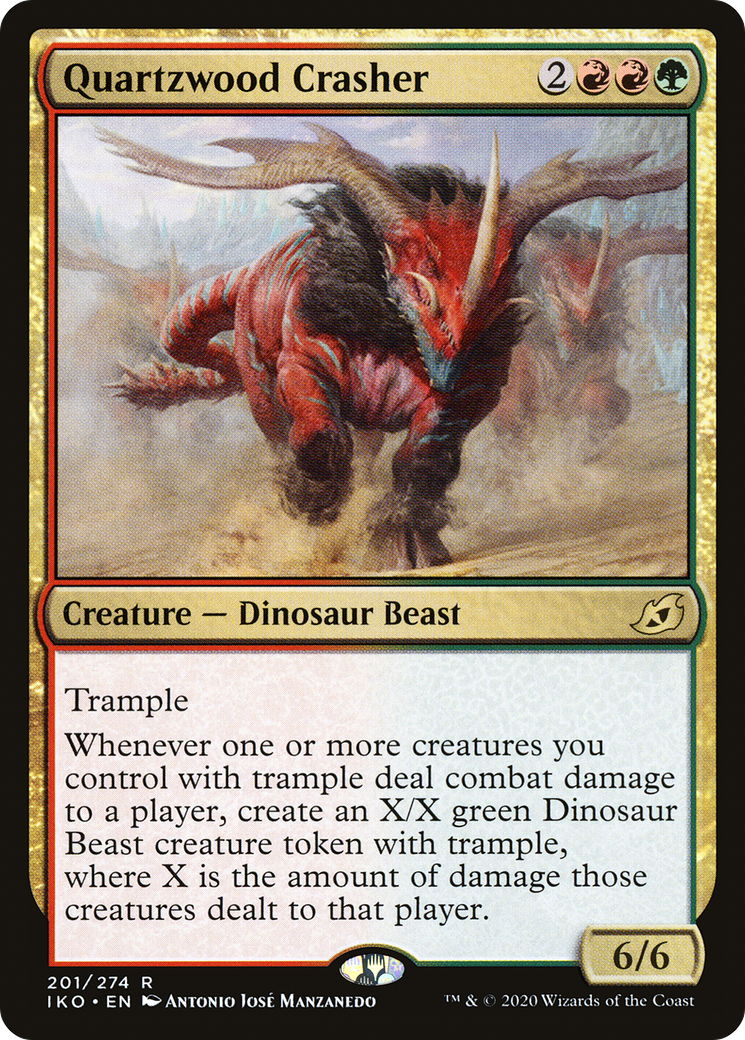 Quartzwood Crasher (IKO-201)  - Ikoria: Lair of Behemoths
