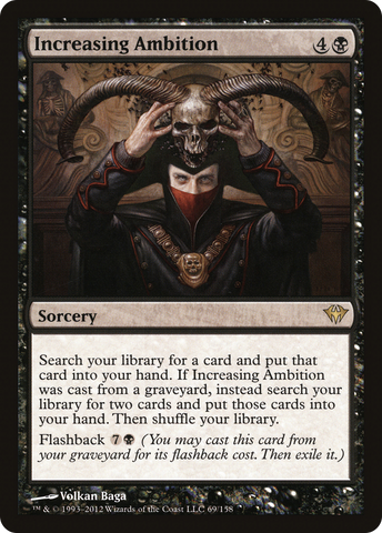 Increasing Ambition (DKA-069)  Foil - Dark Ascension