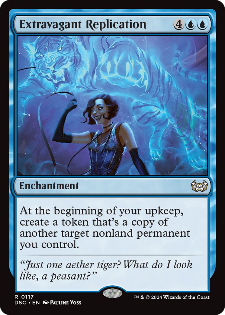 Extravagant Replication (DSC-117)  - Duskmourn: House of Horror Commander