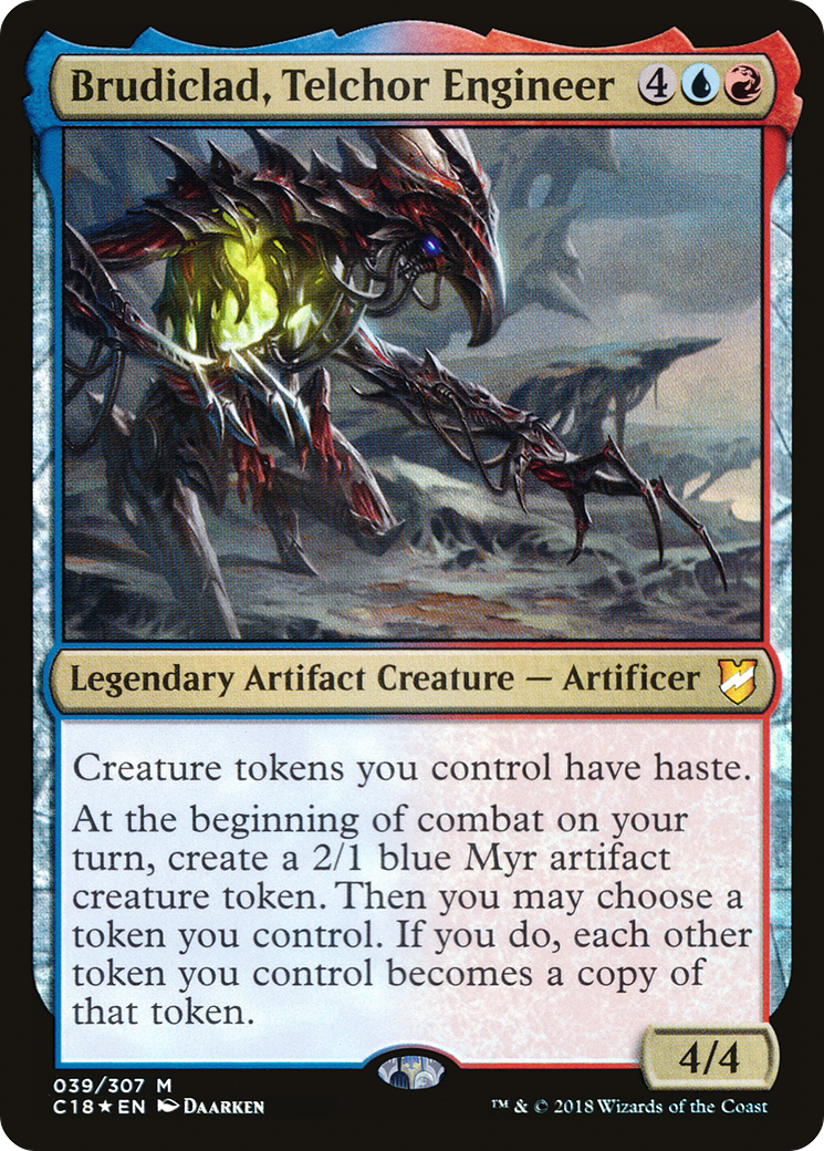 Brudiclad, Telchor Engineer (C18-039)  Foil - Commander 2018