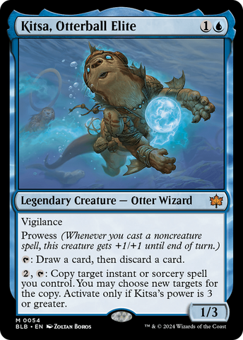 Kitsa, Otterball Elite (BLB-054)  - Bloomburrow