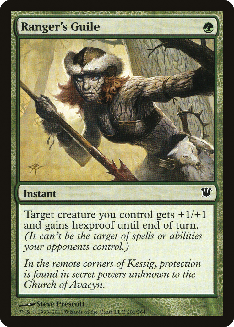 Ranger's Guile (ISD-201)  Foil - Innistrad