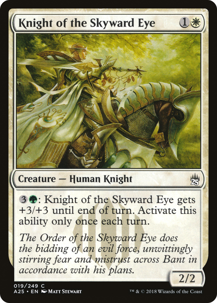 Knight of the Skyward Eye (A25-019)  - Masters 25