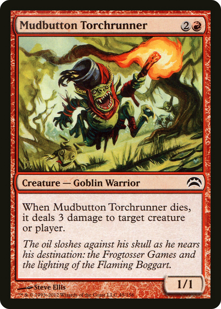 Mudbutton Torchrunner (PC2-049)  Foil - Planechase 2012