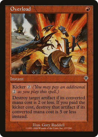 Overload (INV-157) - Invasion Foil
