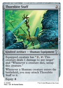 Thornbite Staff (White Border) (MB2-099)  - Mystery Booster 2