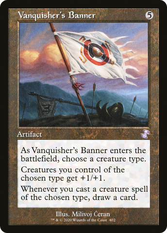 Vanquisher's Banner (TSR-402)  Foil - Time Spiral Remastered