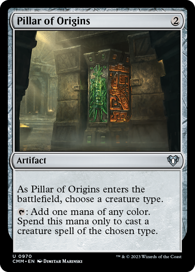 Pillar of Origins (CMM-970)  - Commander Masters