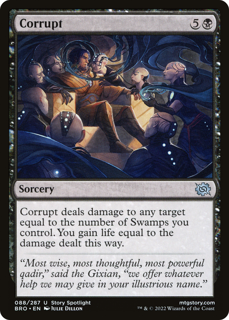 Corrupt (BRO-088)  Foil - The Brothers' War