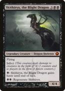 Skithiryx, the Blight Dragon (SOM-079)  - Scars of Mirrodin