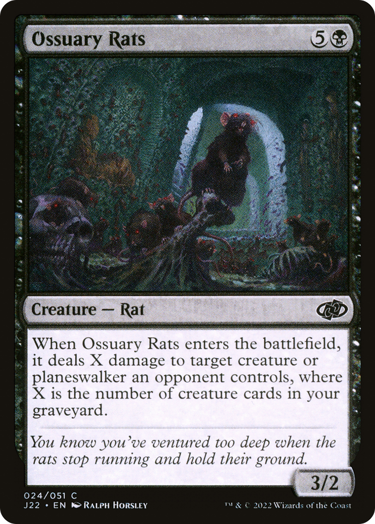 Ossuary Rats (J22-024)  - Jumpstart 2022