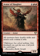 Avatar of Slaughter (CMM-206)  Foil - Commander Masters