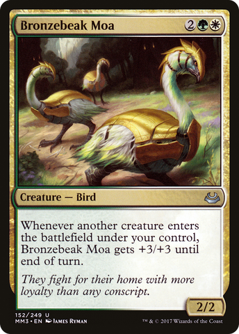 Bronzebeak Moa (MM3-152)  Foil - Modern Masters 2017