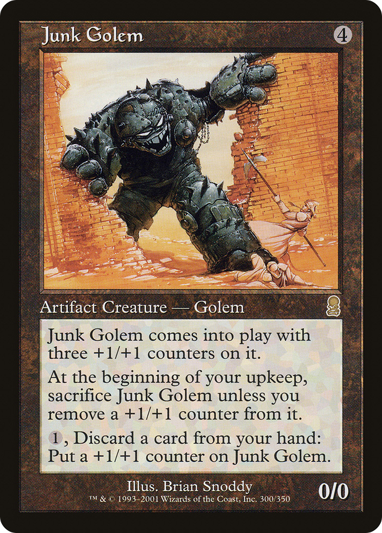Junk Golem (ODY-300)  Foil - Odyssey