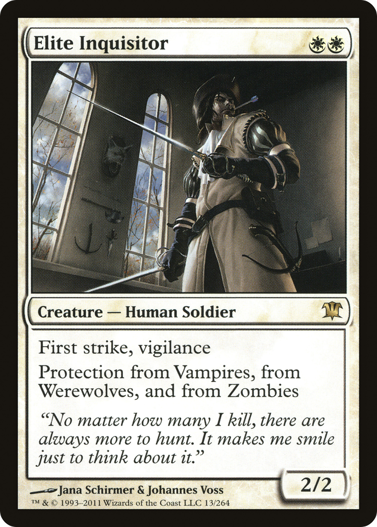 Elite Inquisitor (ISD-013)  Foil - Innistrad