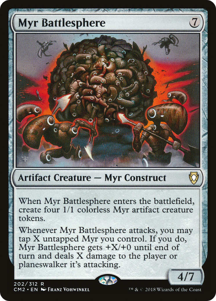 Myr Battlesphere (CM2-202)  - Commander Anthology Volume II