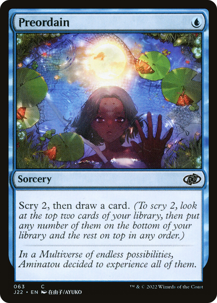 Preordain (J22-063)  - Jumpstart 2022