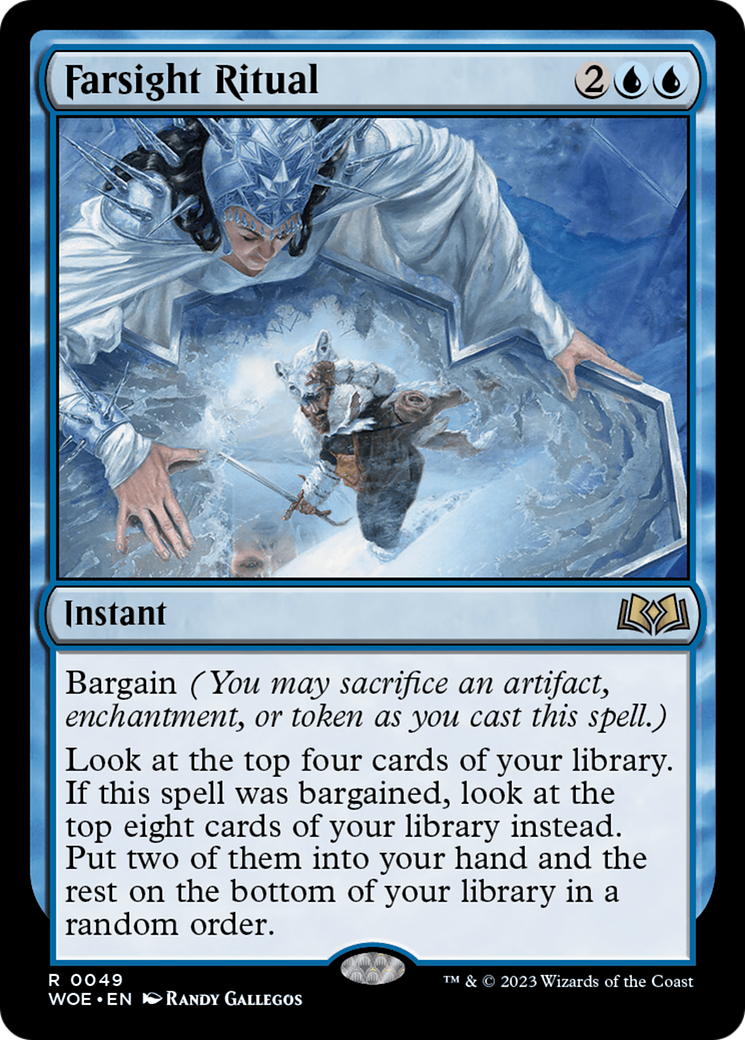 Farsight Ritual (WOE-049)  Foil - Wilds of Eldraine