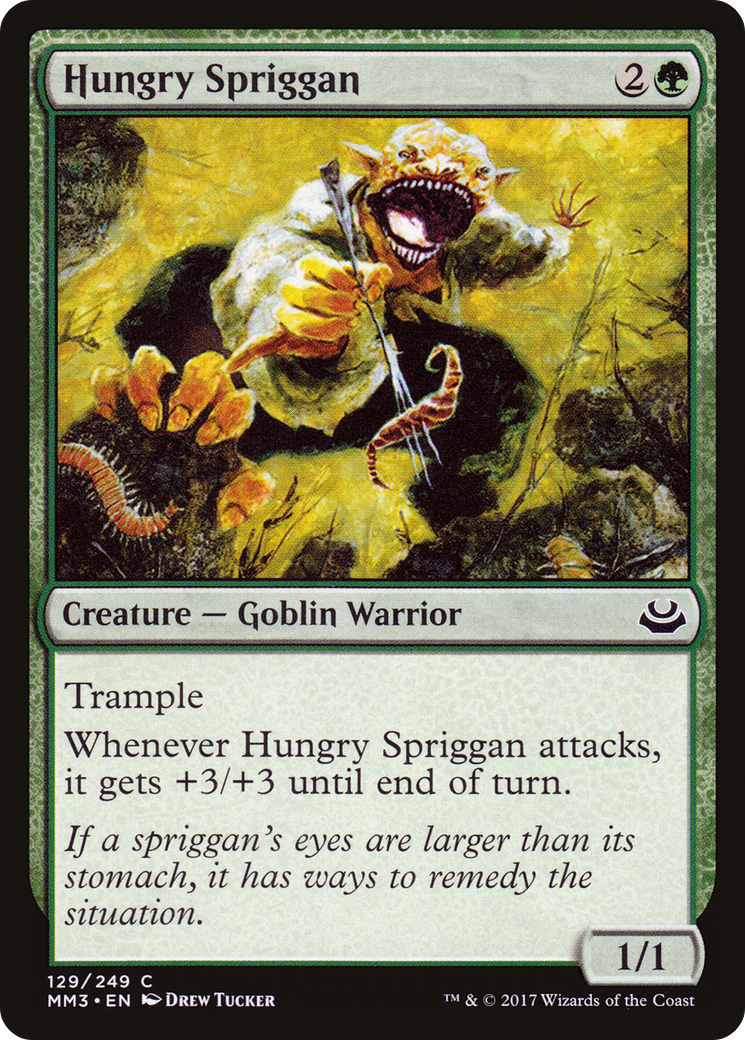 Hungry Spriggan (MM3-129)  - Modern Masters 2017