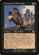 Treacherous Werewolf (JUD-076)  Foil - Judgment