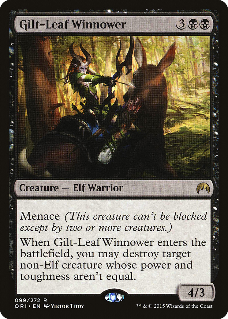Gilt-Leaf Winnower (ORI-099)  Foil - Magic Origins
