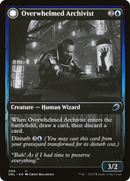 Overwhelmed Archivist (DBL-068)  - Innistrad: Double Feature: (Double Faced Transform)