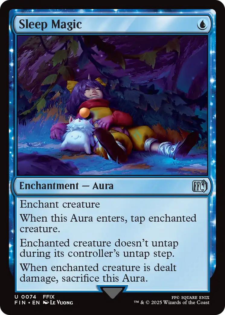 Sleep Magic (FIN-074)  Foil - FINAL FANTASY: (enchantment)