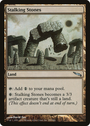 Stalking Stones (MRD-284)  - Mirrodin