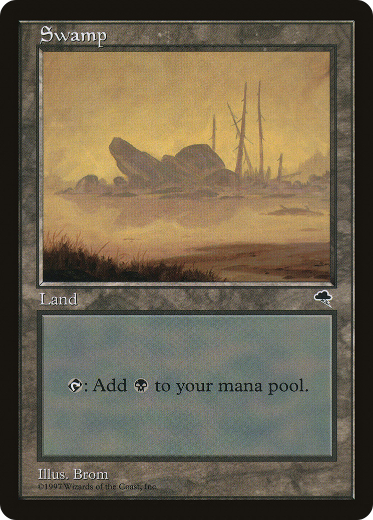 Swamp (Boulder) (TMP-341)  - Tempest