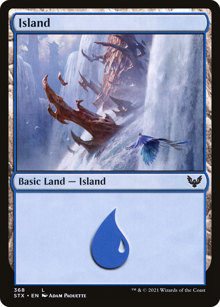 Island (368) (STX-368)  - Strixhaven: School of Mages