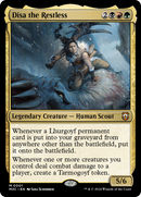 Disa the Restless (M3C-001)  Foil - Modern Horizons 3 Commander
